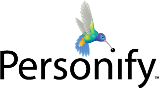 Personify Financial logo bird on top