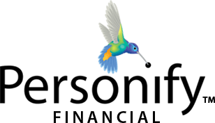 Personify Financial logo bird on left