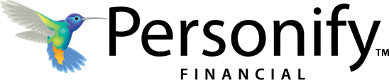 Personify Financial logo bird on top