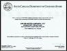 South Carolina License